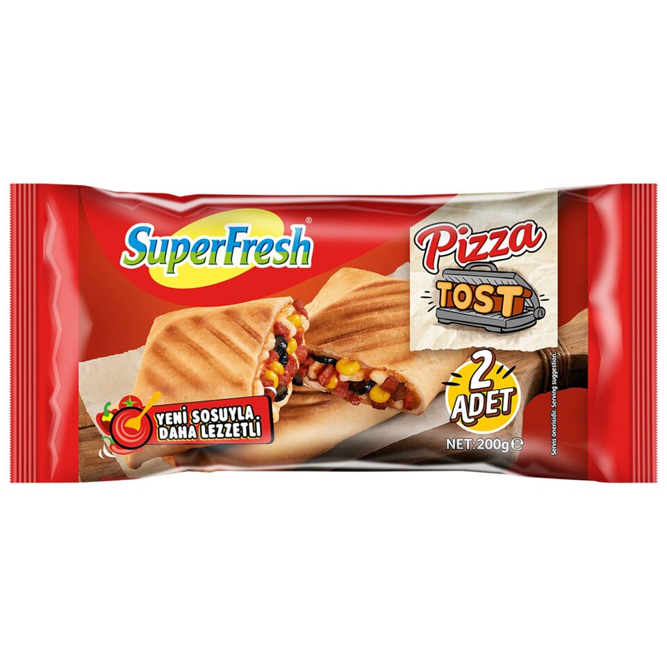 SUPERFRESH TOST PİZZA 200 GR.